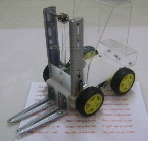 Mekanika Robot Forklift Transporter