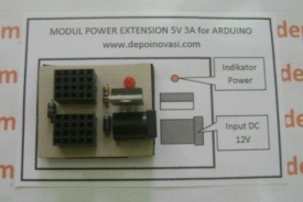 Modul Power Extension 5V / 3A for Arduino