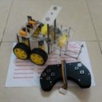 Robot Transporter 4WD Gearbox Kuning