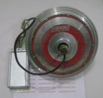 Motor BLDC Trekko 500W 48V Dia 27 cm Komplit Kontroller BLDC
