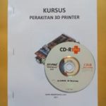 Buku dan CD Kursus Perakitan 3D Printer